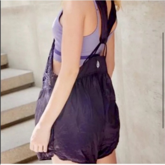 Free people Movement Elevation one piece  lightweight embroidered eyelet  romper - Picture 2 of 8